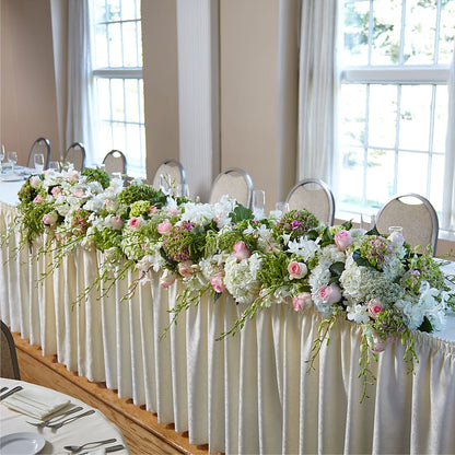 State of Joy Head Table Arrangement – CAAN FLORAL & GREENHOUSES LLC, Sheboygan WI